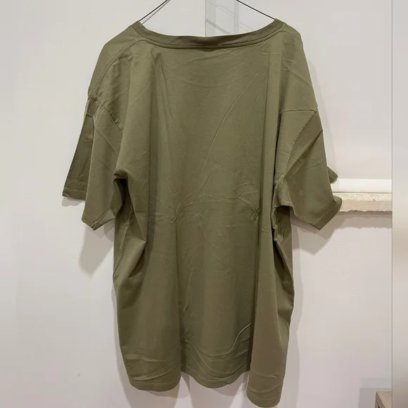✨️ Sale! Celine Men's Khaki Logo T-shirt